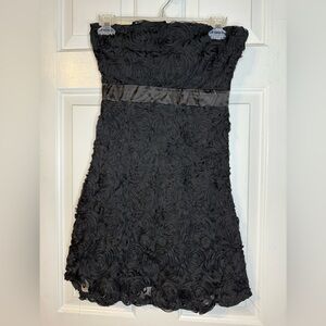 Rue21 Elegant Black Strapless Textured Dress